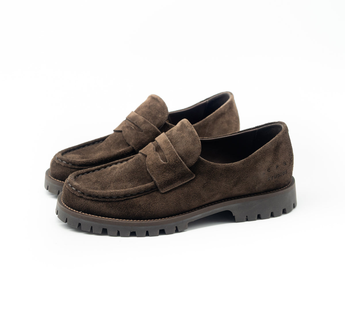 COPENHAGEN - MOCASSINO CPH848 SUEDE CHOCOLATE