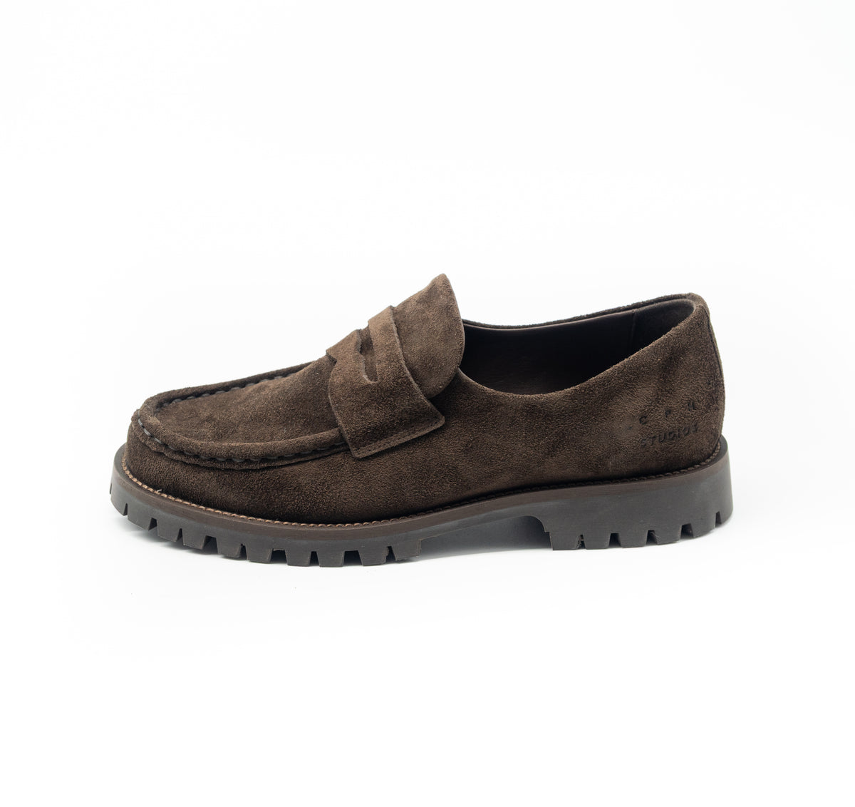 COPENHAGEN - MOCASSINO CPH848 SUEDE CHOCOLATE