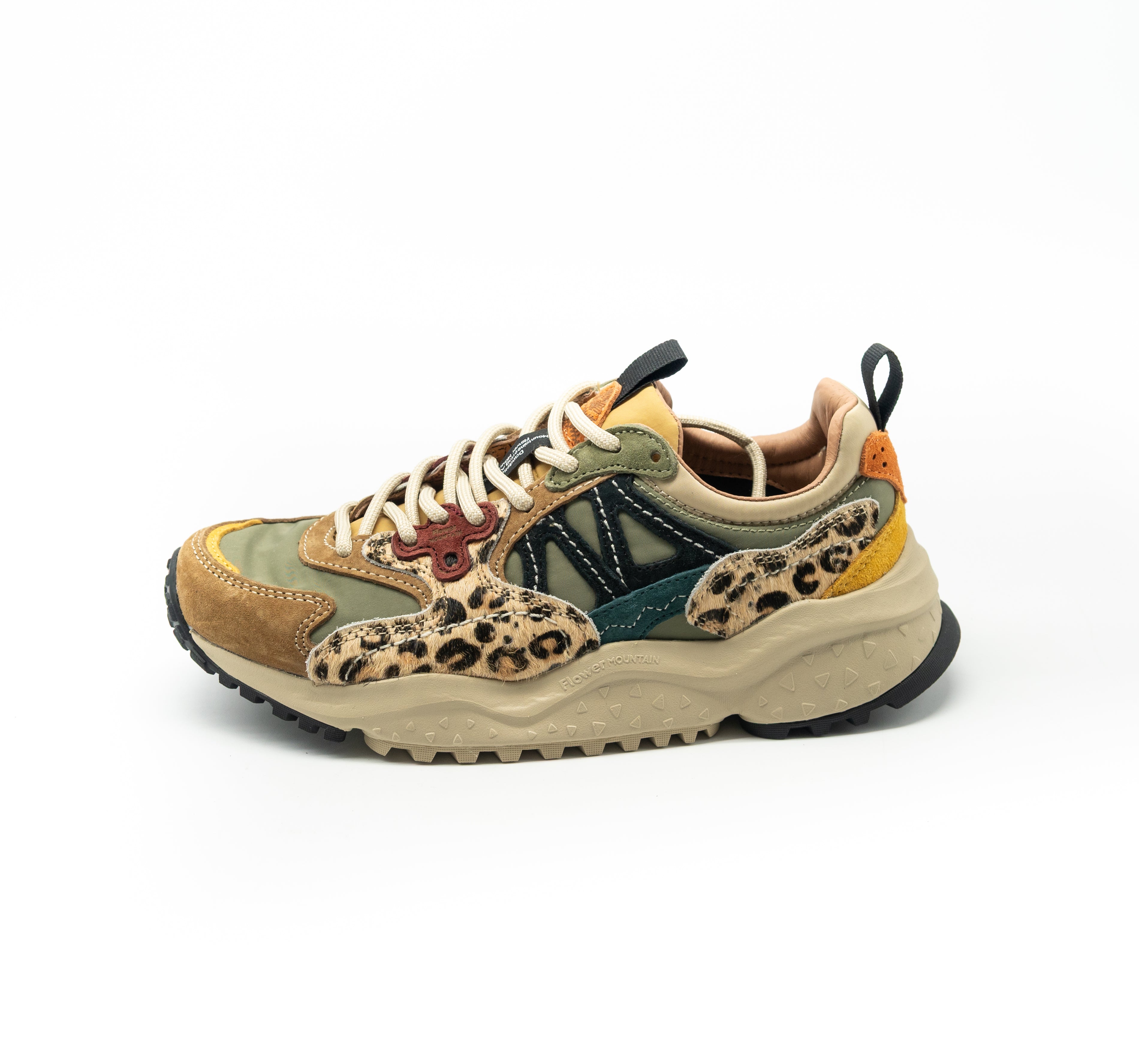 FLOWER MOUNTAIN - SOLIN BROWN MILITARY BLACK PONY