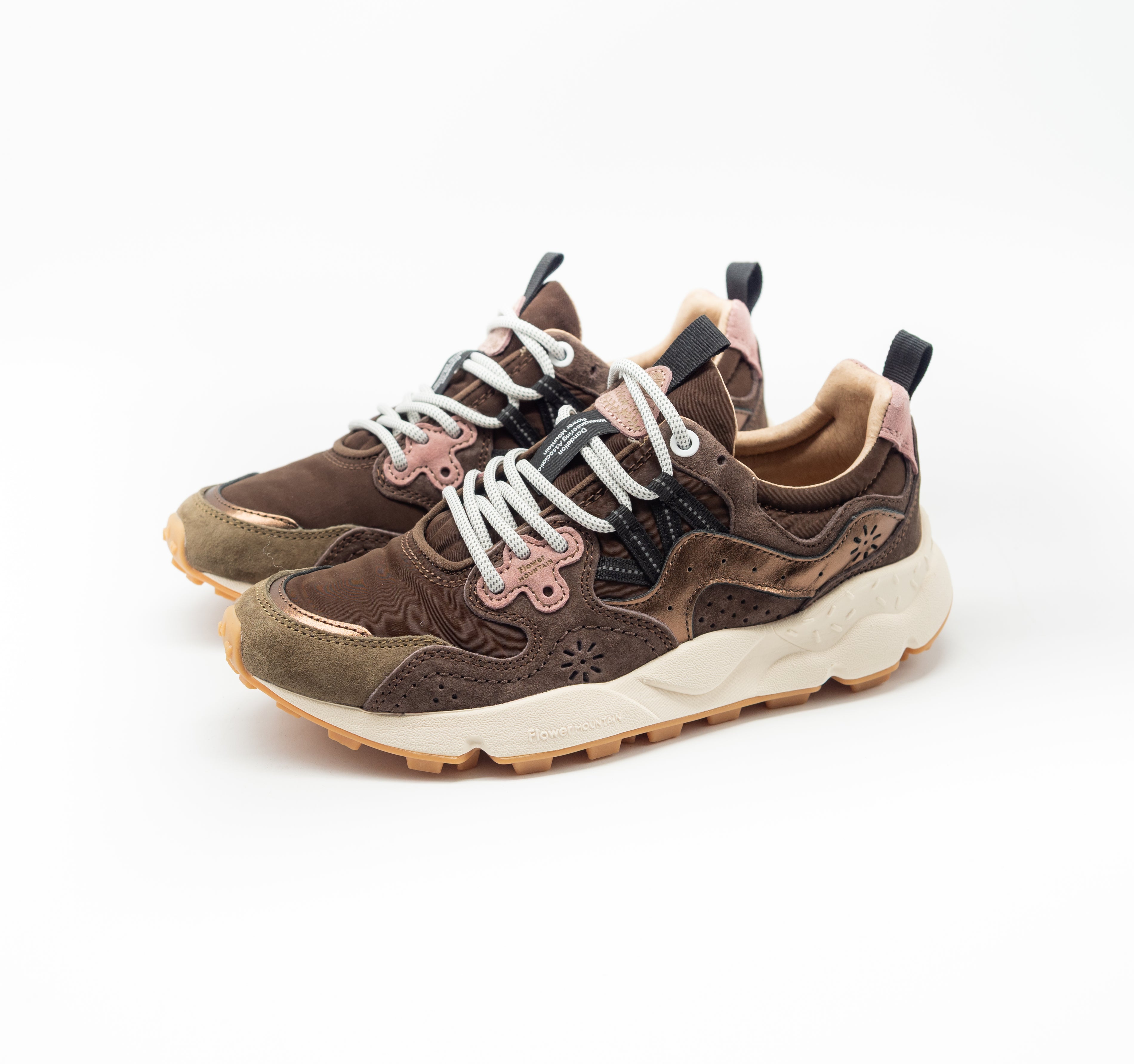 FLOWER MOUNTAIN - YAMANO 3 BROWN BRONZE PINK