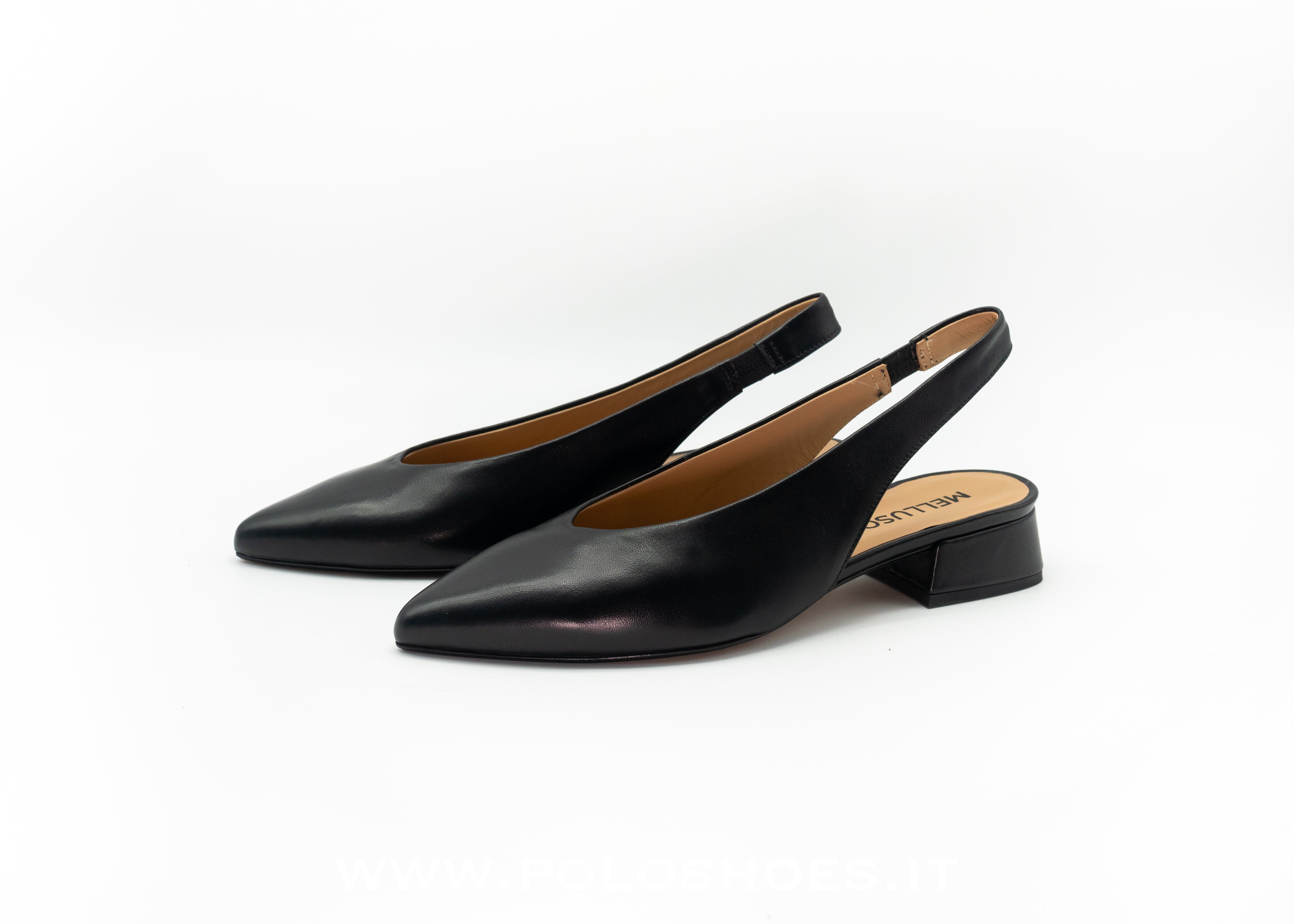 MELLUSO - SANEL PELLE MORBIDA  BLACK