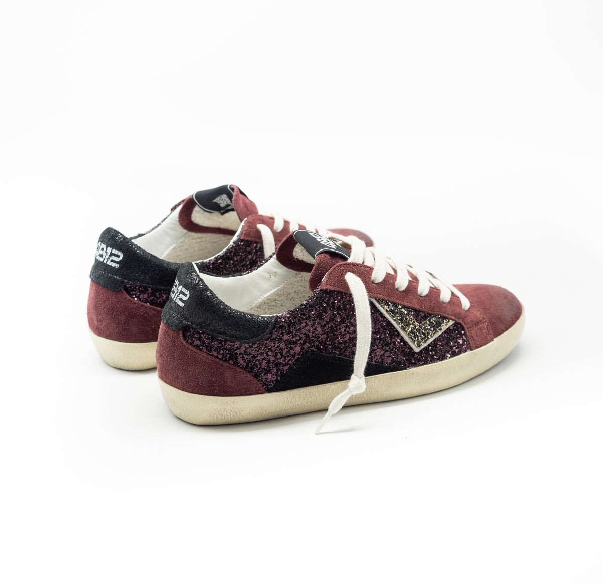 4B12 - SUPRIME BORDEAUX GLITTER