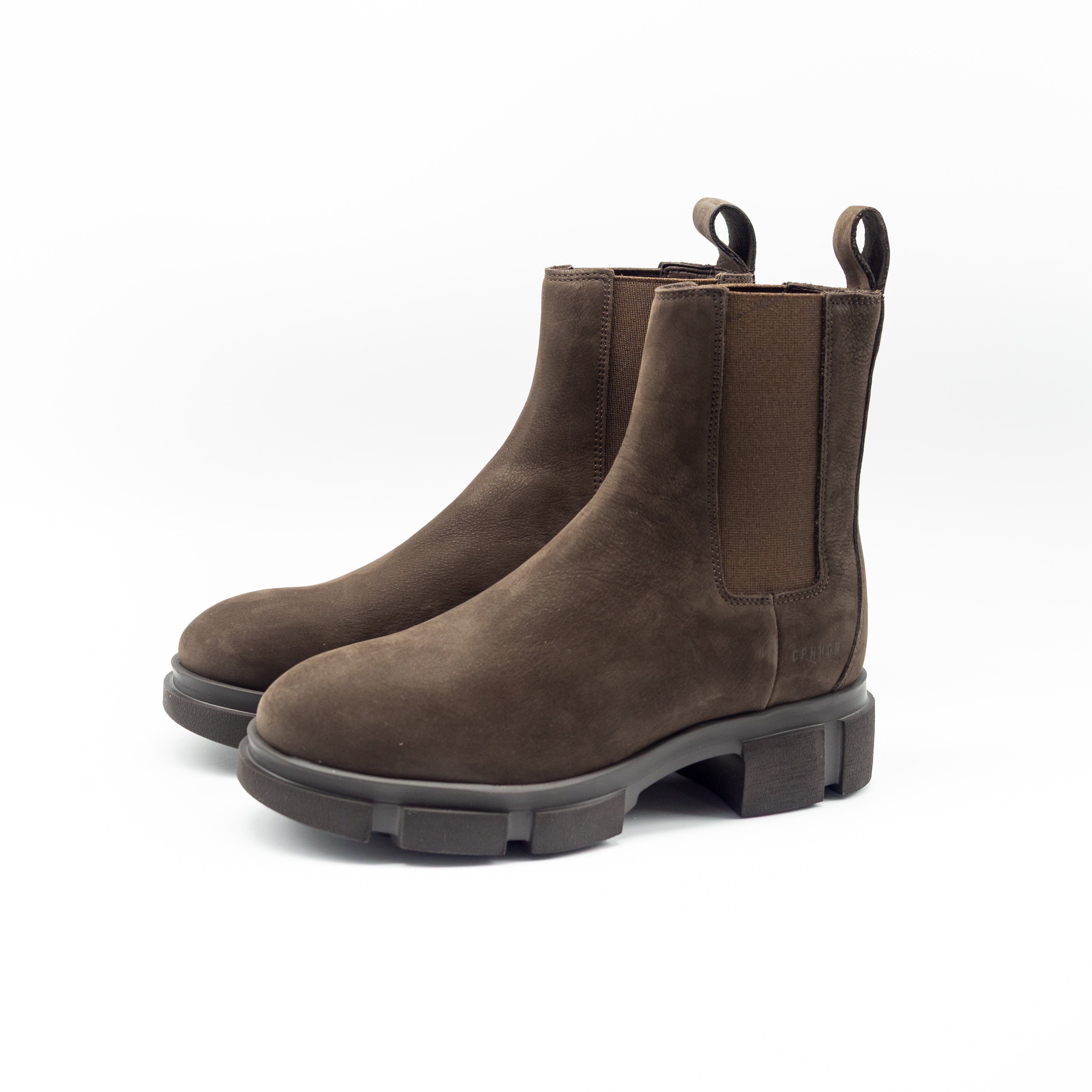 COPENHAGEN - BOOTS NABUC CHOCOLAT