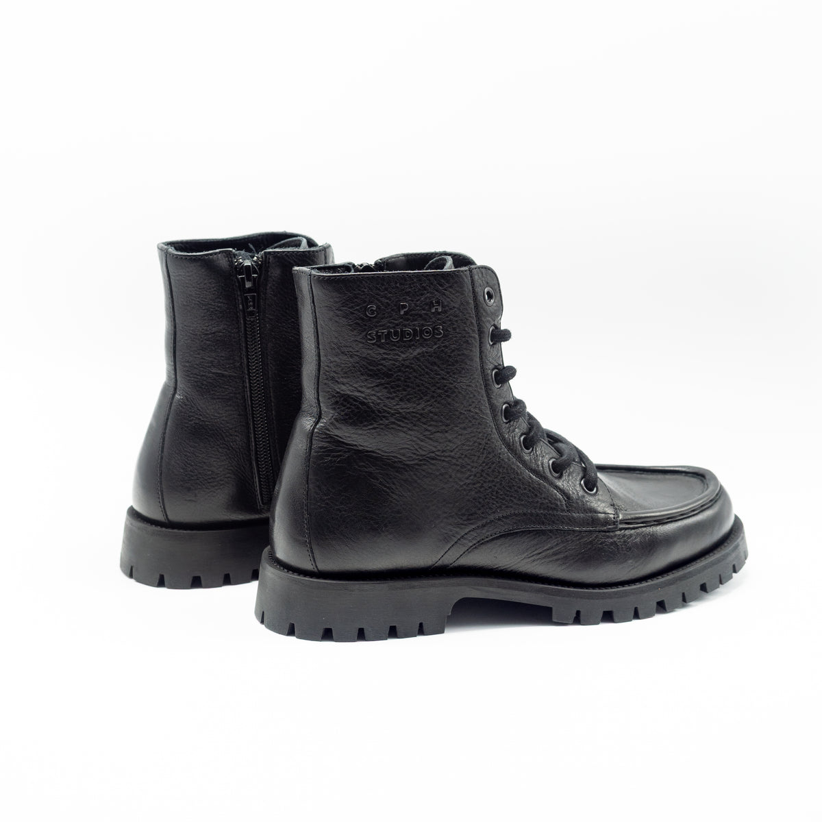 COPENHAGEN -CPH849 GRAINY LEATHER BLACK