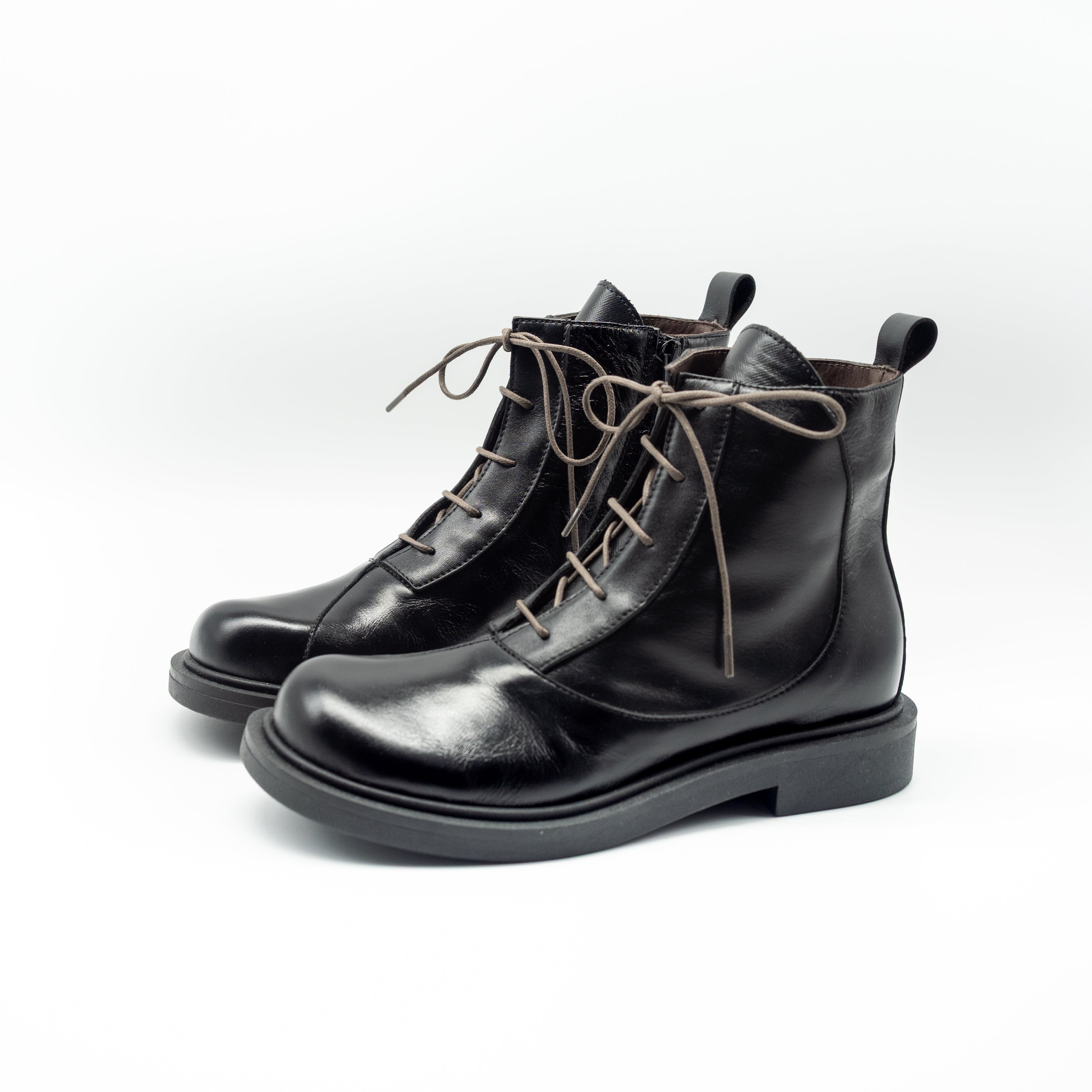 LE BOHEMIEN - POLACCHINO STRINGATO BLACK