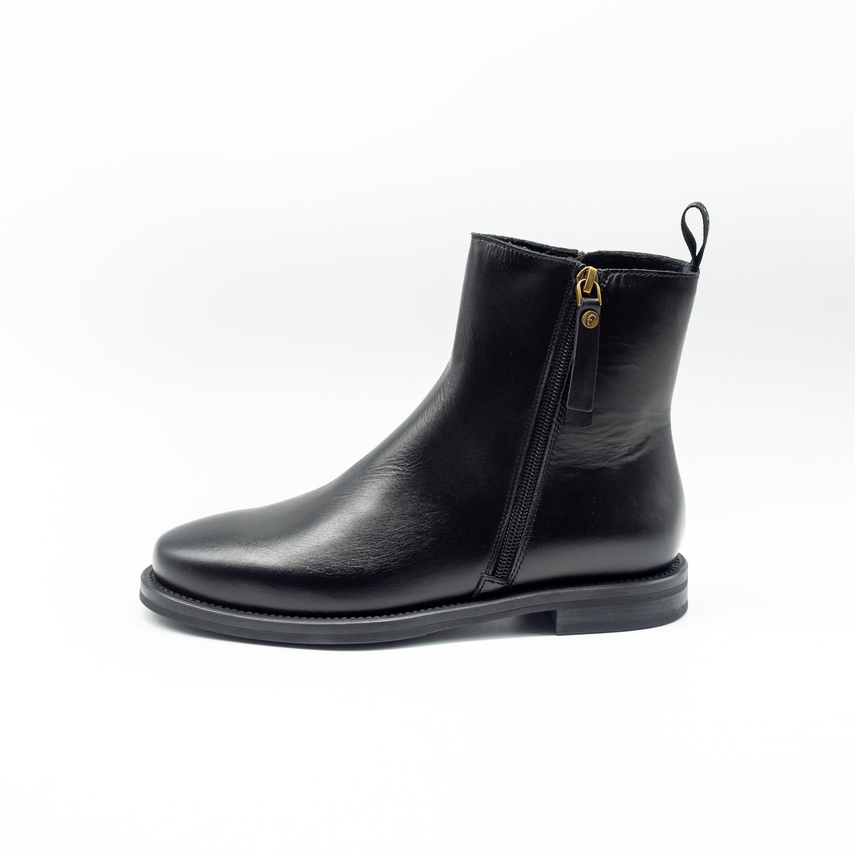 FRAU - STIVALETTO ZIP BLACK