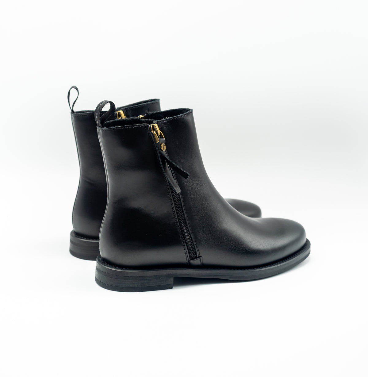 FRAU - STIVALETTO ZIP BLACK