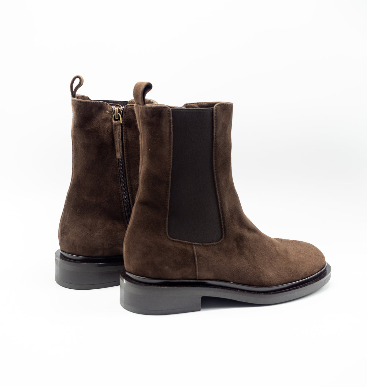 JD - STIVALETTO CAMOSCIO MORO