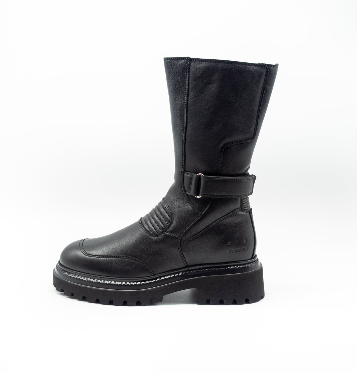 COPENHAGEN -BIKER  CPH951 LEATHER BLACK