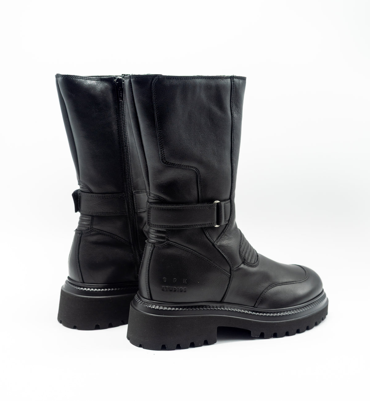 COPENHAGEN -BIKER  CPH951 LEATHER BLACK