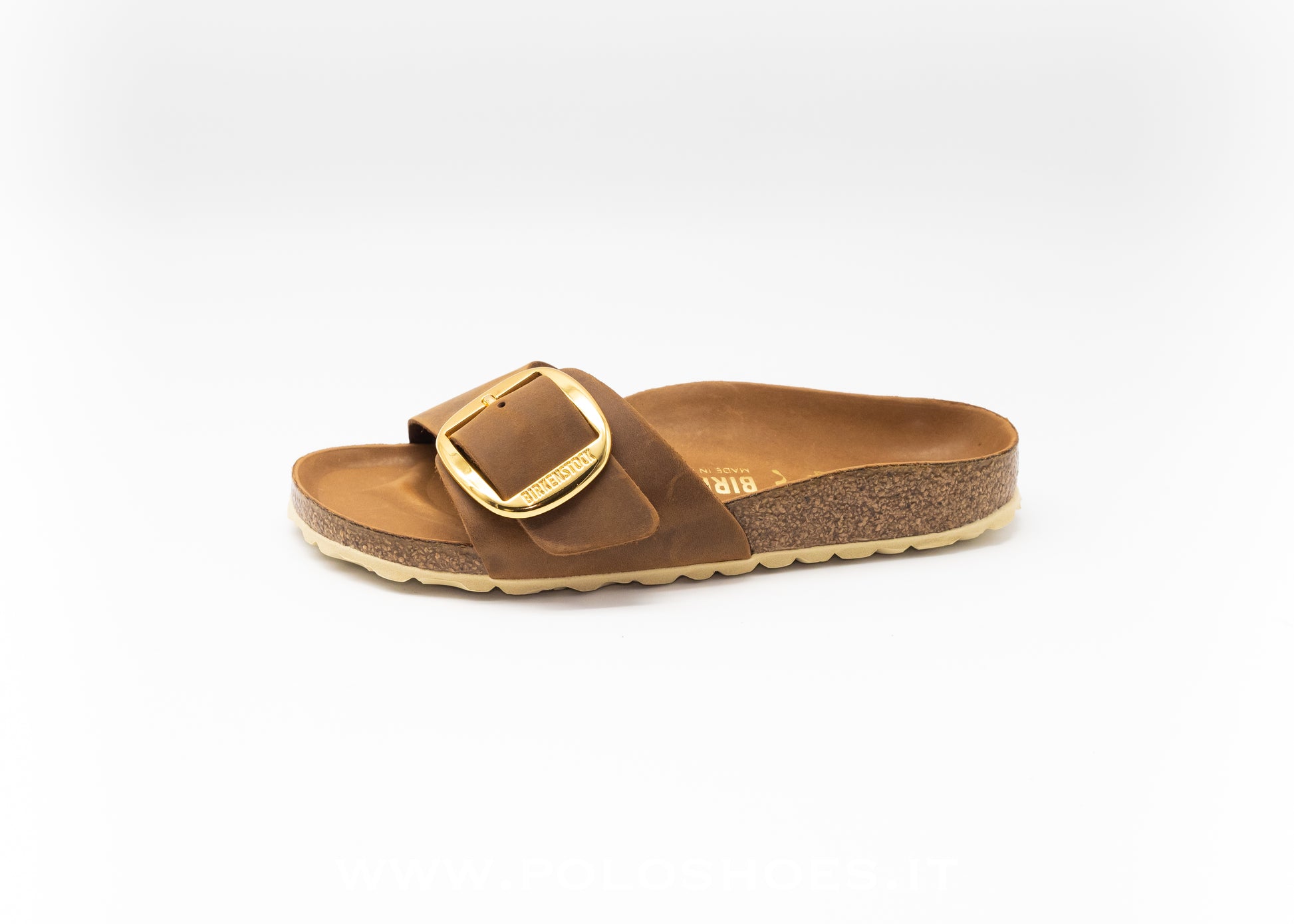 BIRKENSTOCK - MADRID BIG BUCKLE COGNAC