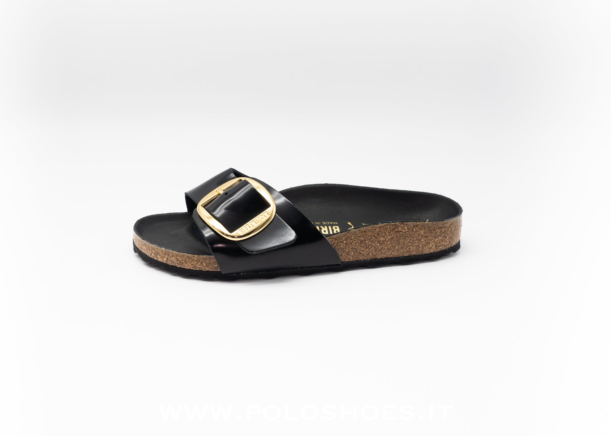 BIRKENSTOCK - MADRID BIG BUCKLE VERNICE BLACK