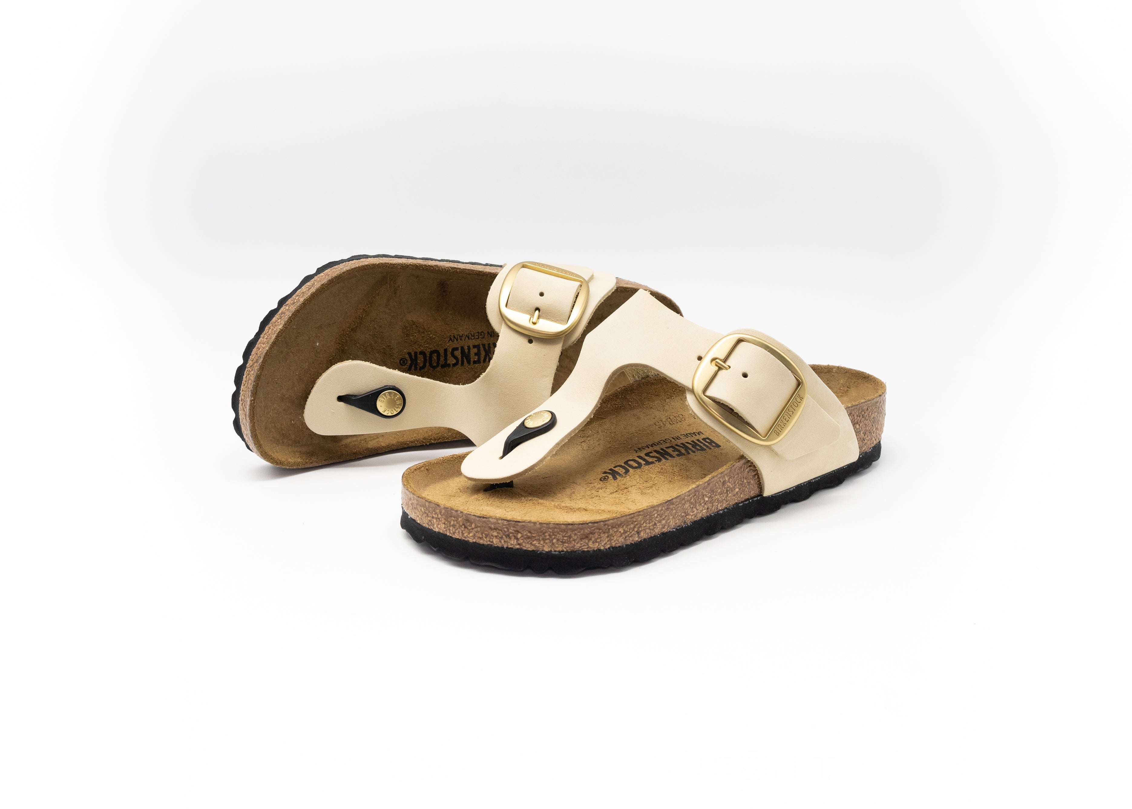 BIRKENSTOCK - GIZEH BIG BUCKLE ECRU