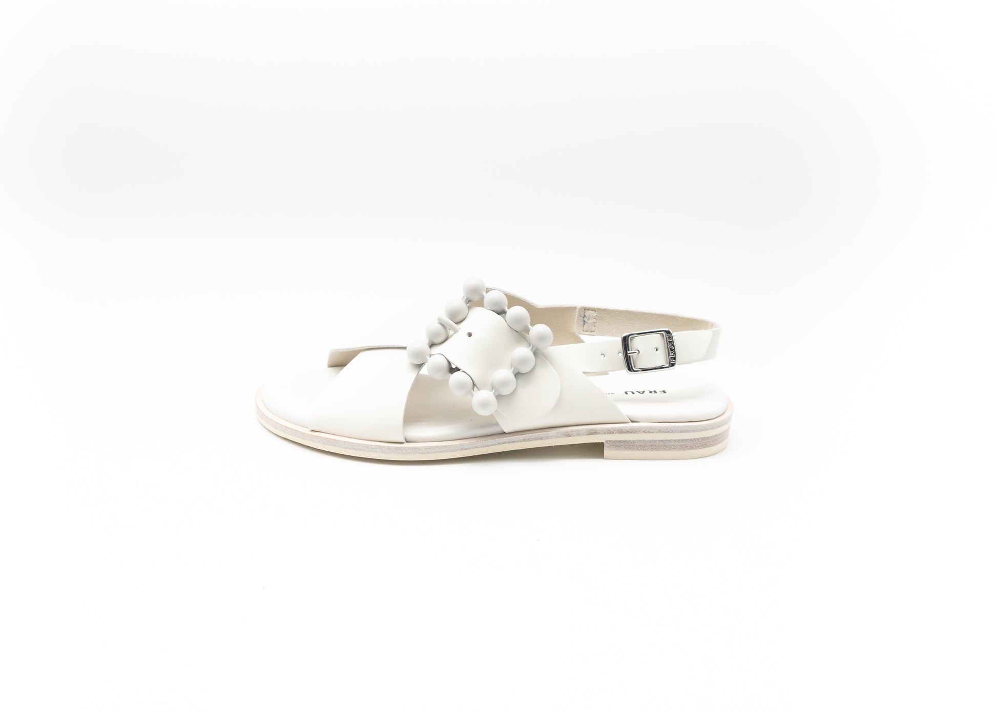 FRAU - SANDALO FIBBIA OFF WHITE