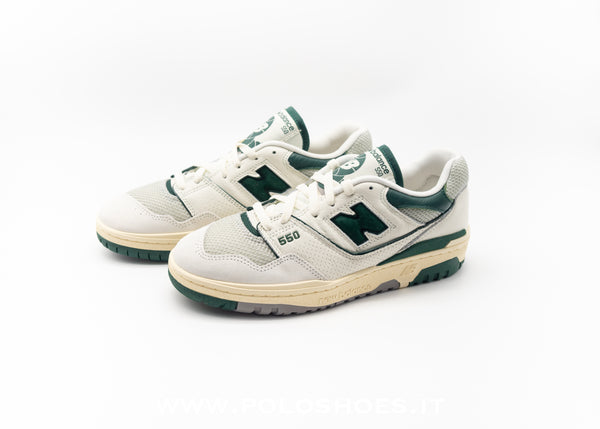 NEW BALANCE - NEW BALANCE 550 SEA SALT CON MARSH GREEN