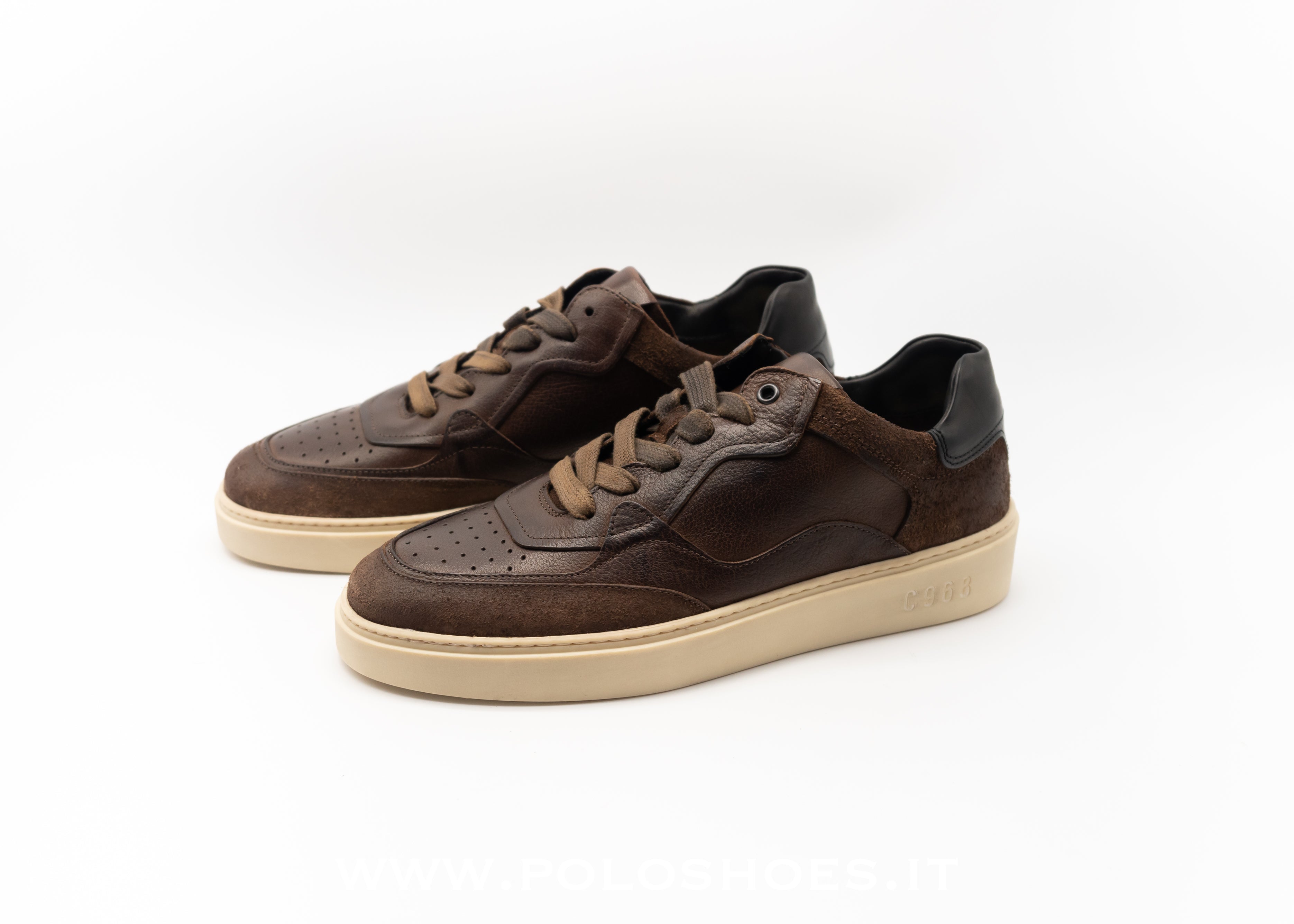 C968 - SNEAKERS BUFALO TABACCO