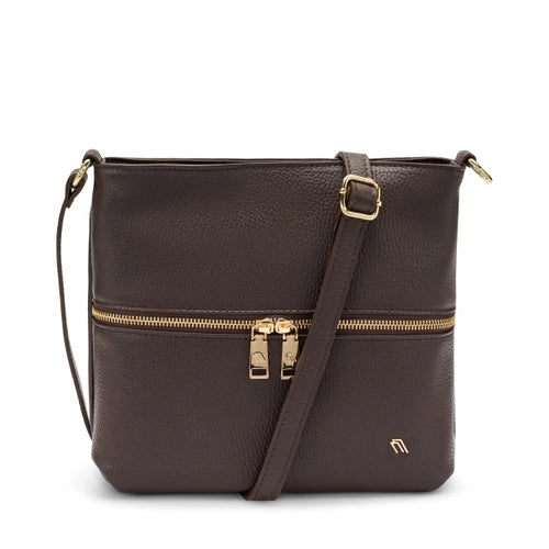 FRAU - BORSA PELLE CON TRACOLLA ANIMALIER