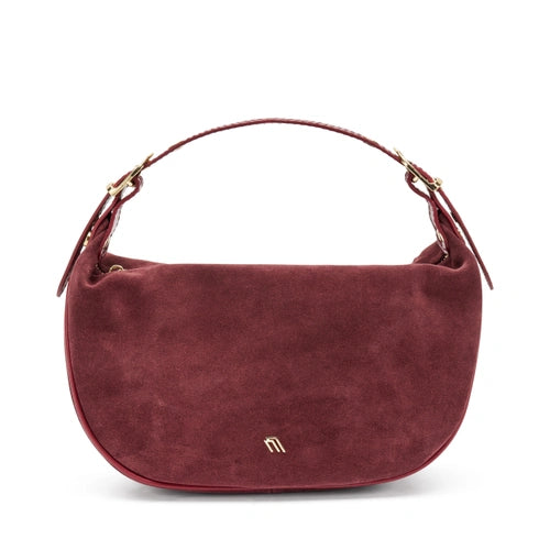 FRAU - HANDBAG MORBIDO SUEDE BORDEAUX