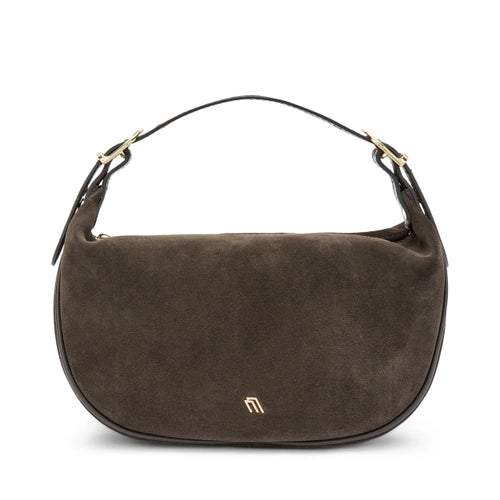 FRAU - HANDBAG MORBIDO SUEDE TESTA DI MORO