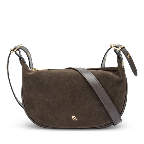 FRAU - HANDBAG MORBIDO SUEDE TESTA DI MORO