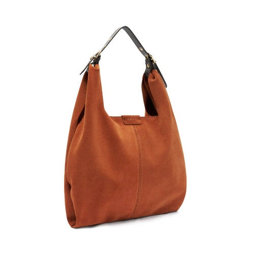 FRAU - SHOPPER IN MORBIDO SUEDE RUGGINE