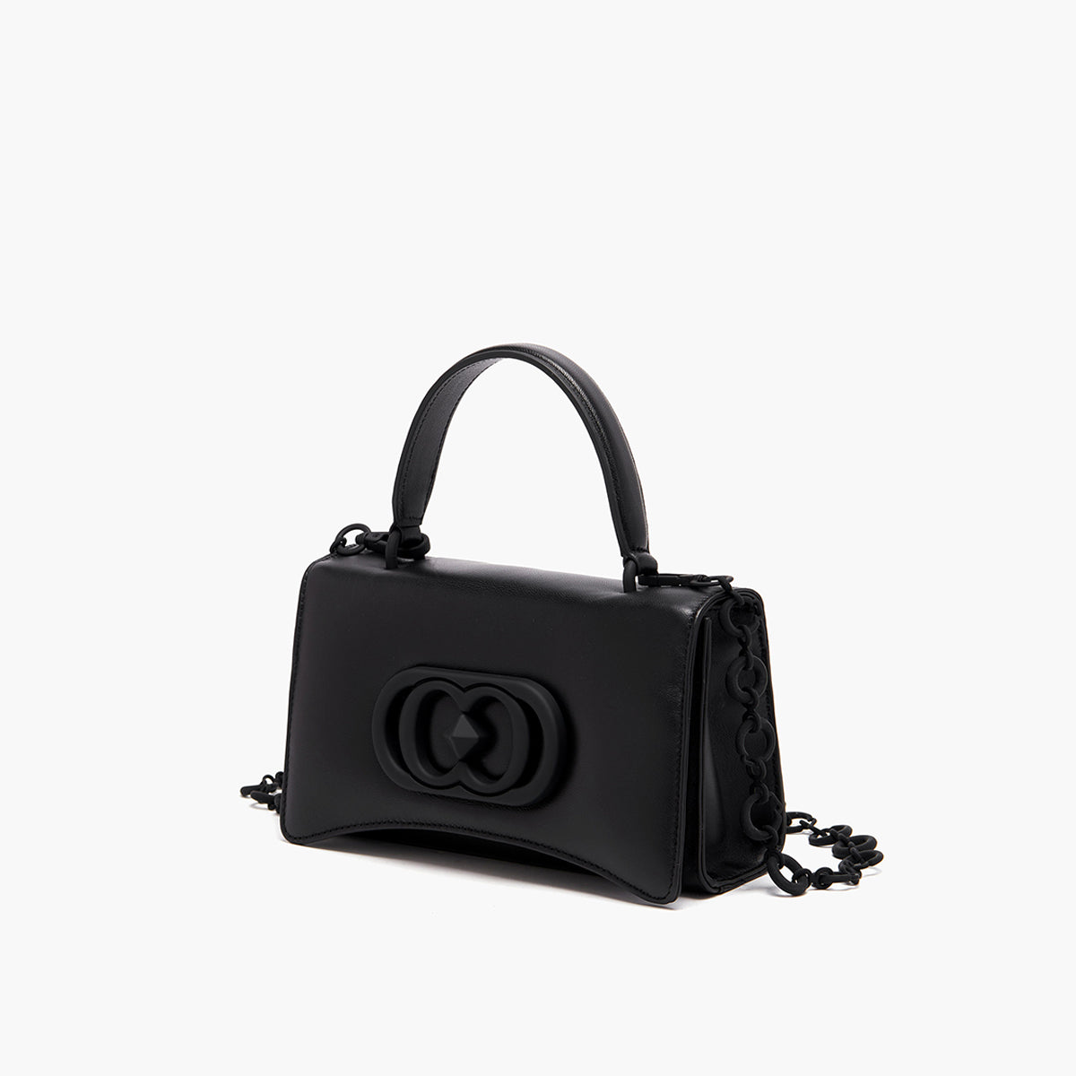 LA CARRIE BAG - BORSA A MANO DECCAN NERO