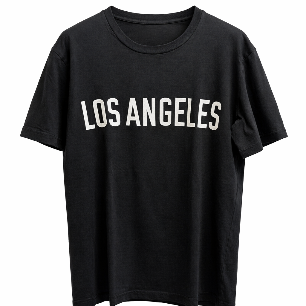 KOSAMUI -T-SHIRT LOS ANGELES TINTO ANTRACITE