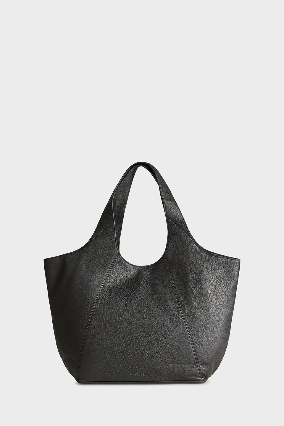 CPH STUDIOS - CPH BAG 582 GRAINY LEATHER BLACK