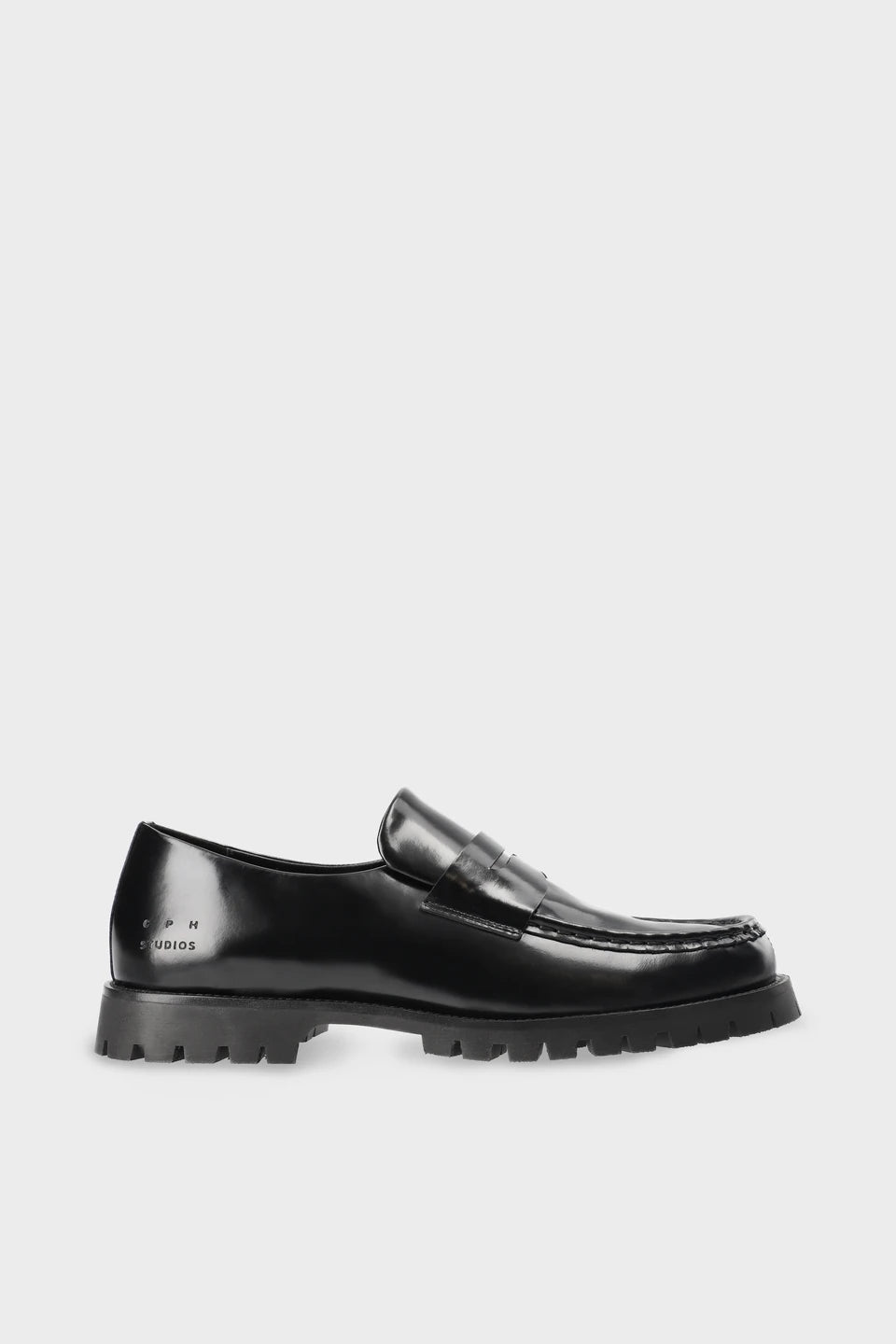 COPENHAGEN - MOCASSINO PENNY CASUAL BLACK