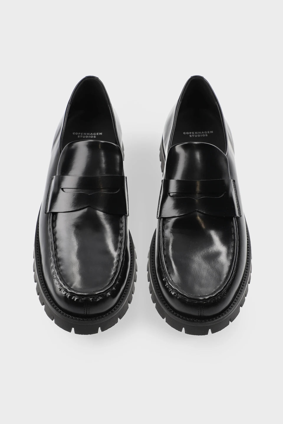 COPENHAGEN - MOCASSINO PENNY CASUAL BLACK