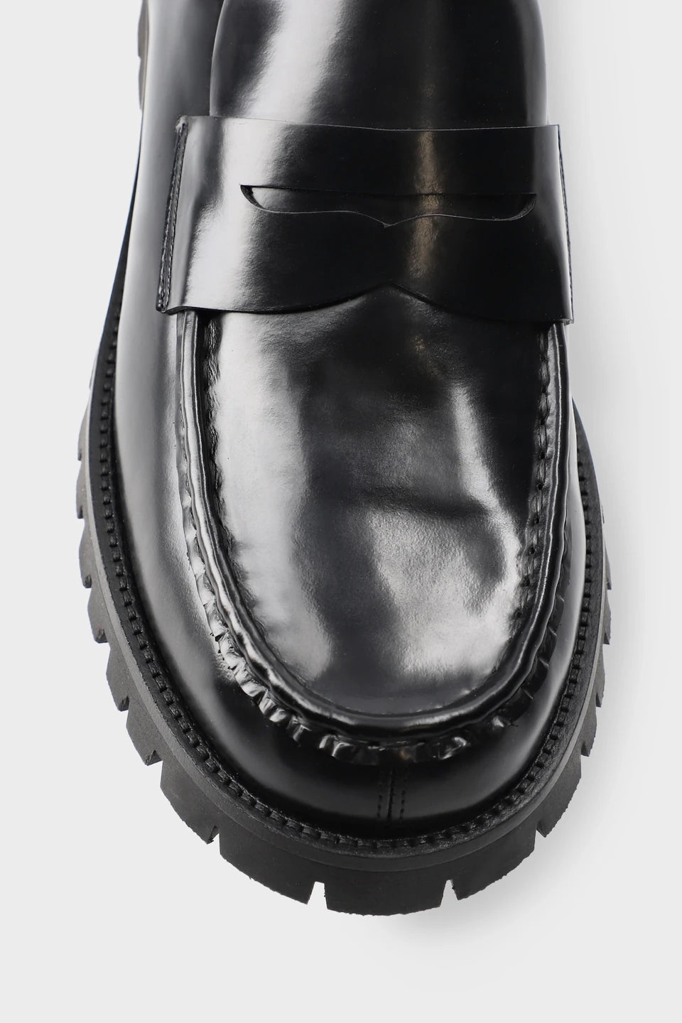 COPENHAGEN - MOCASSINO PENNY CASUAL BLACK