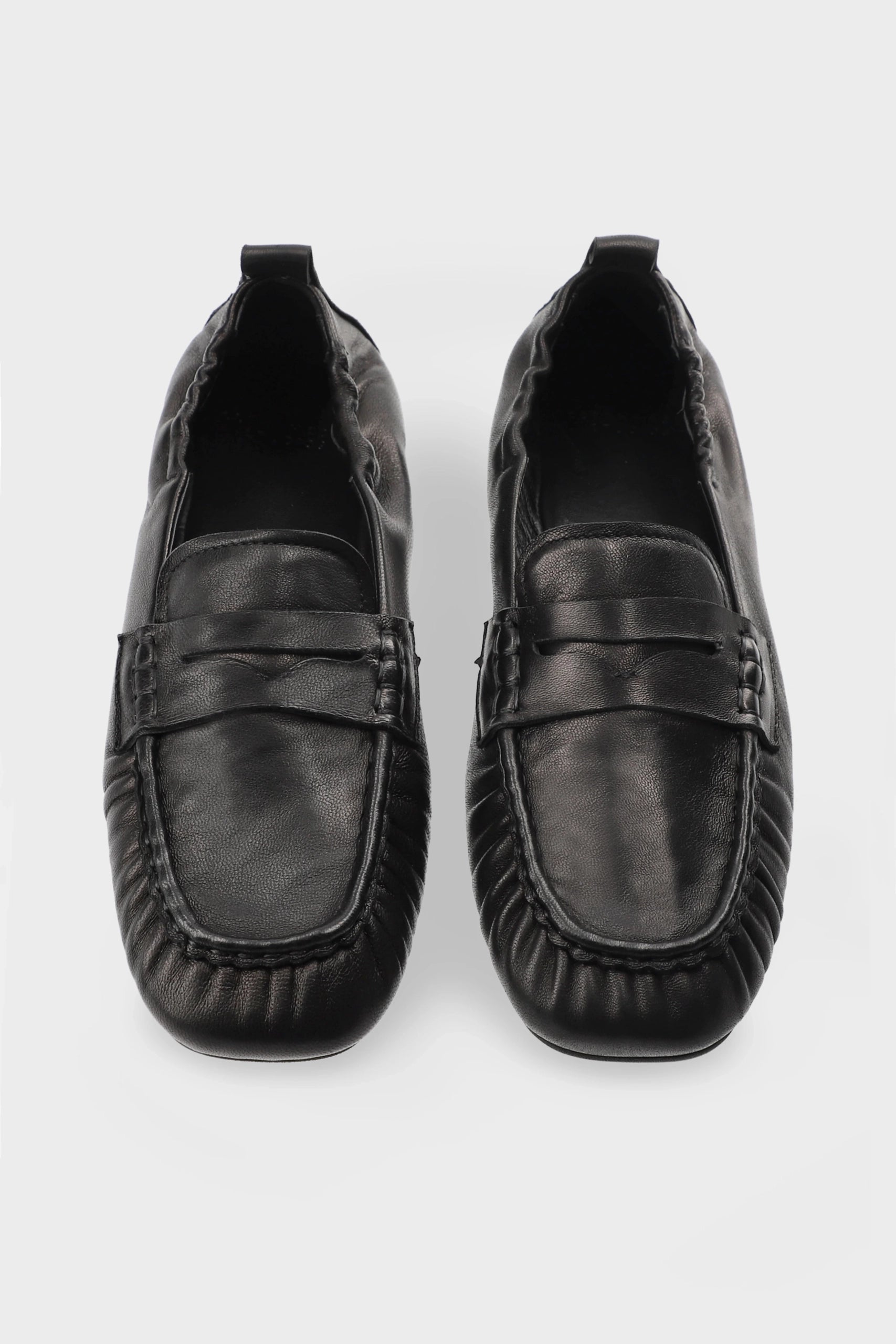 COPENHAGEN - MOCASSINO LEATHER BLACK