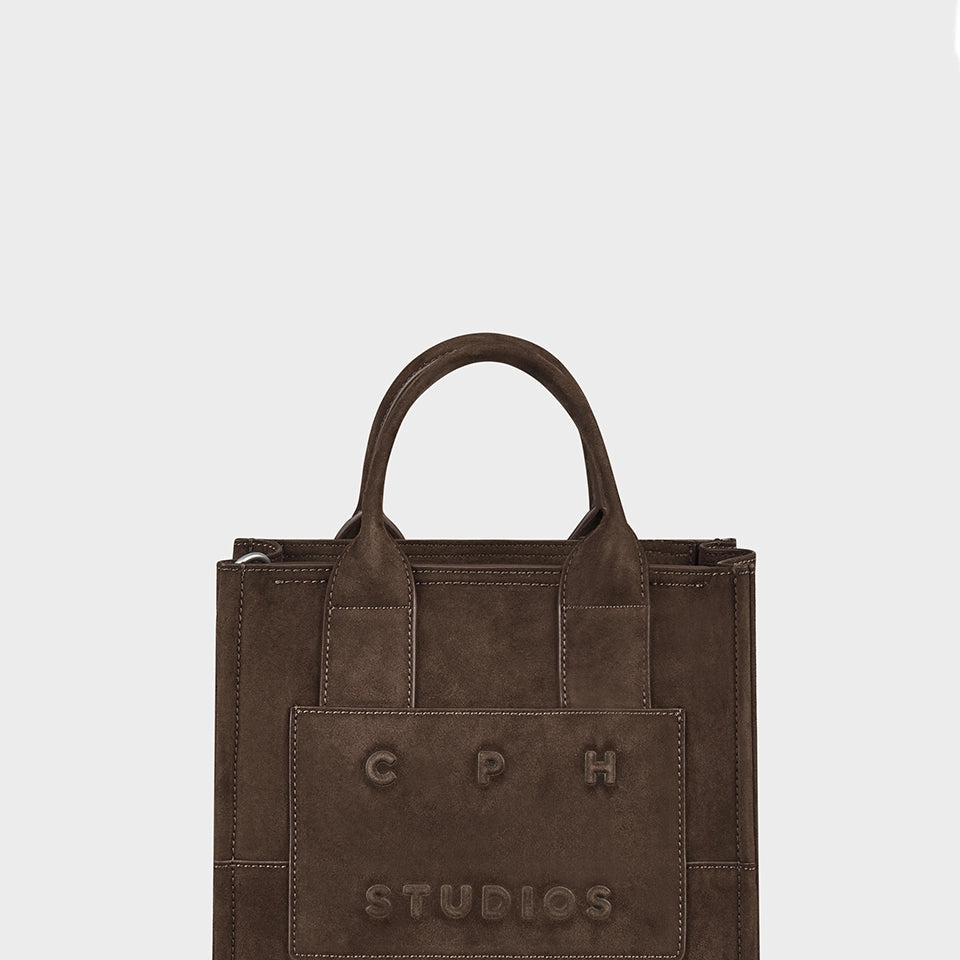 CPH STUDIOS - CPH BAG 4 SUEDE CHOCOLATE