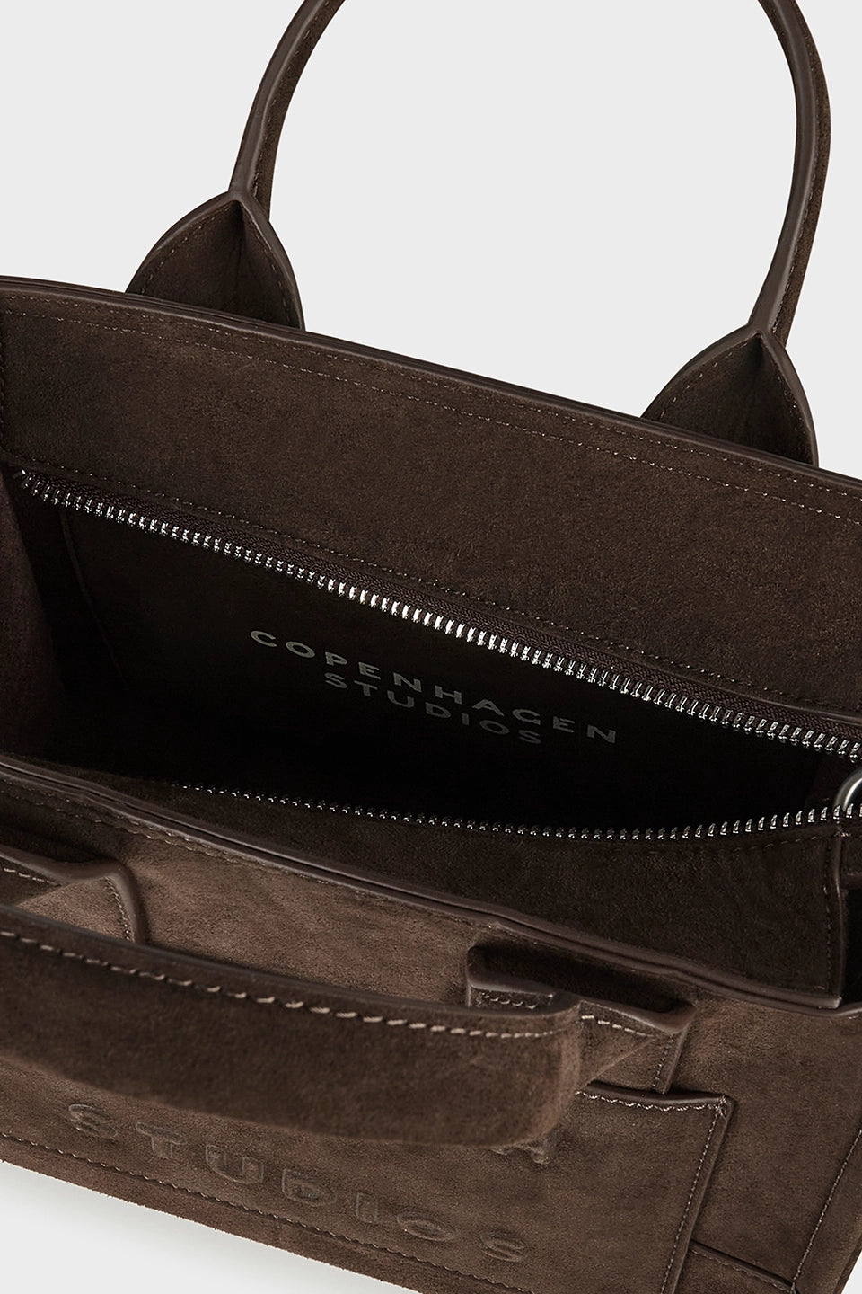 CPH STUDIOS - CPH BAG 4 SUEDE CHOCOLATE