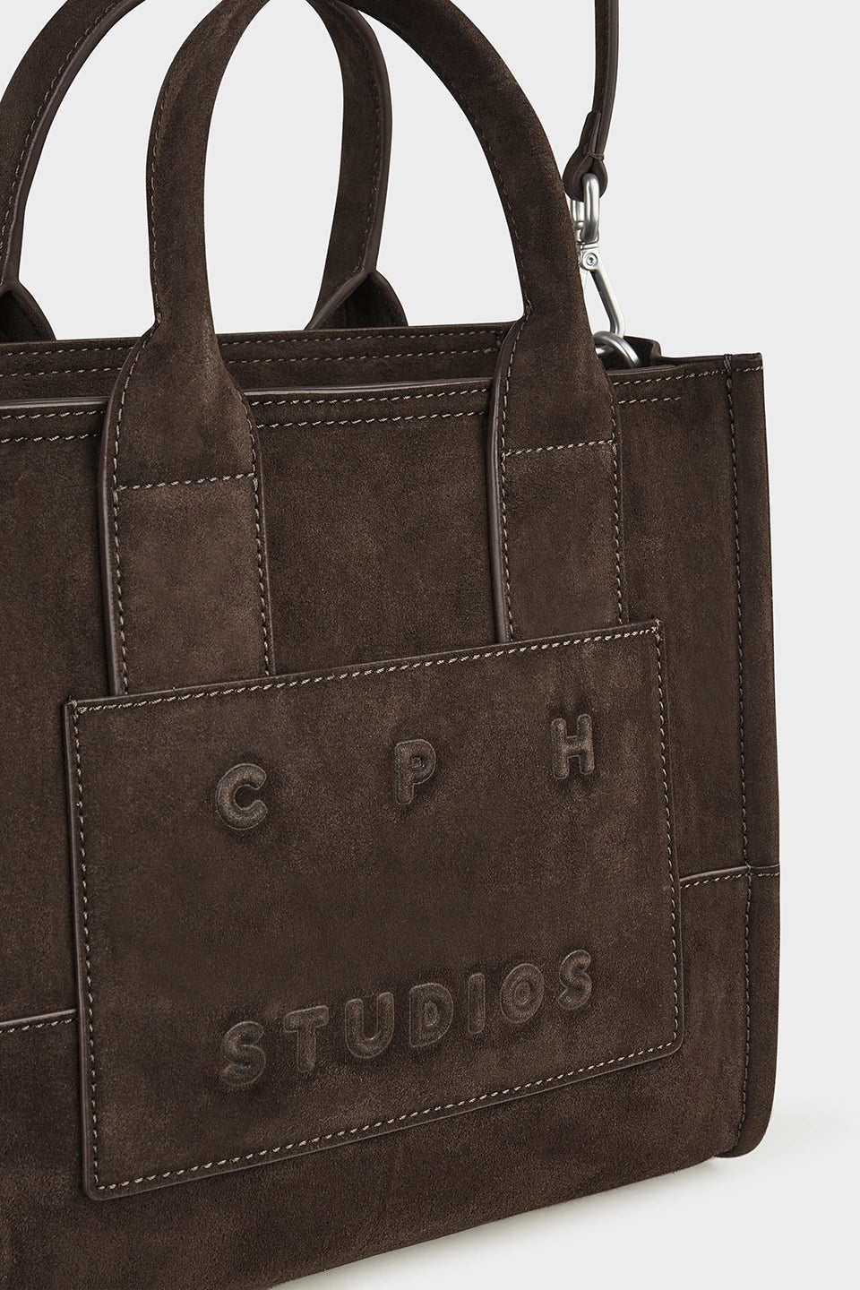 CPH STUDIOS - CPH BAG 4 SUEDE CHOCOLATE