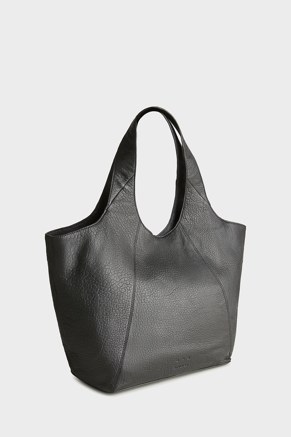 CPH STUDIOS - CPH BAG 582 GRAINY LEATHER BLACK