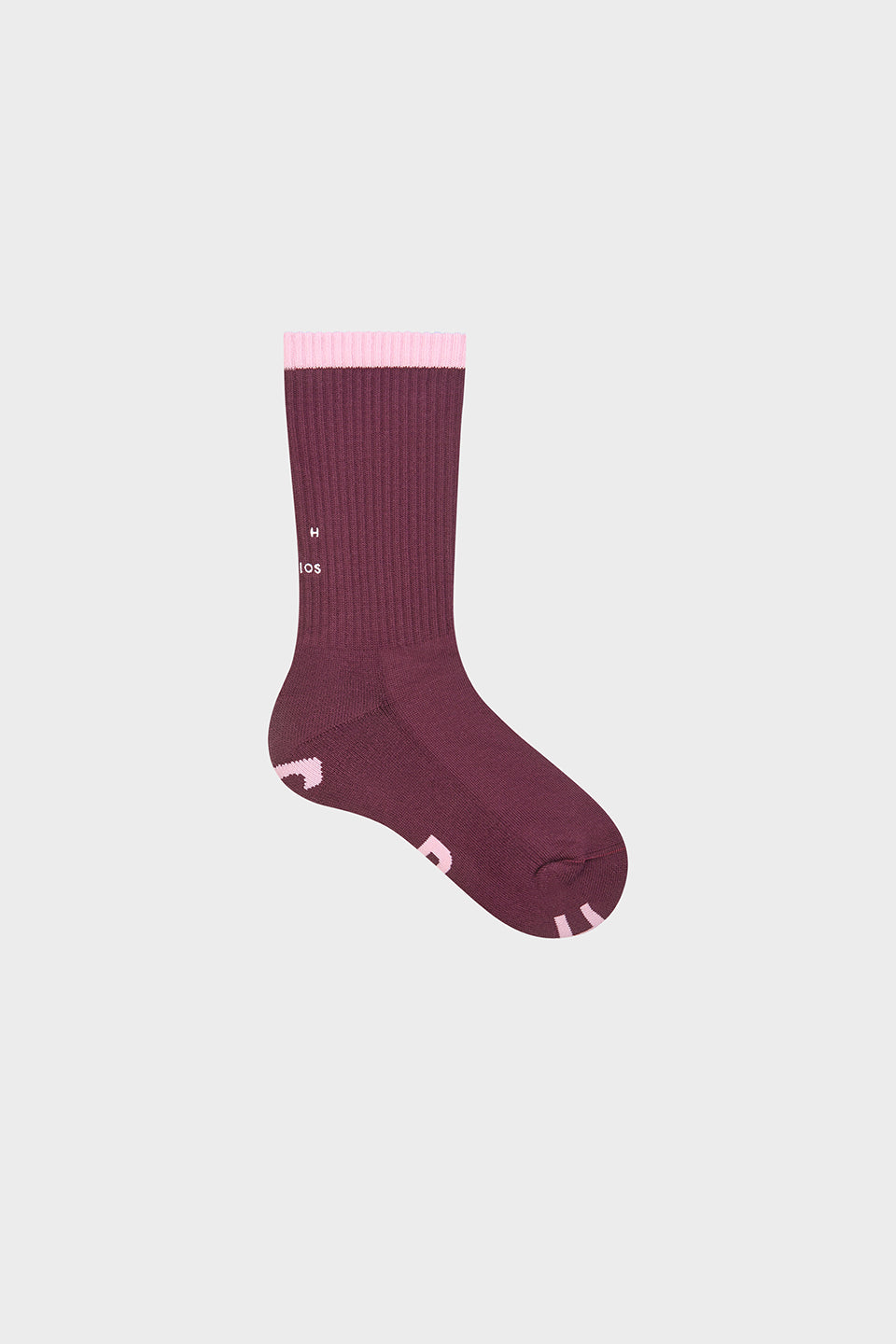 CPH STUDIOS - CPH SOCKS 13 COTTON BLEND BURGUNDY