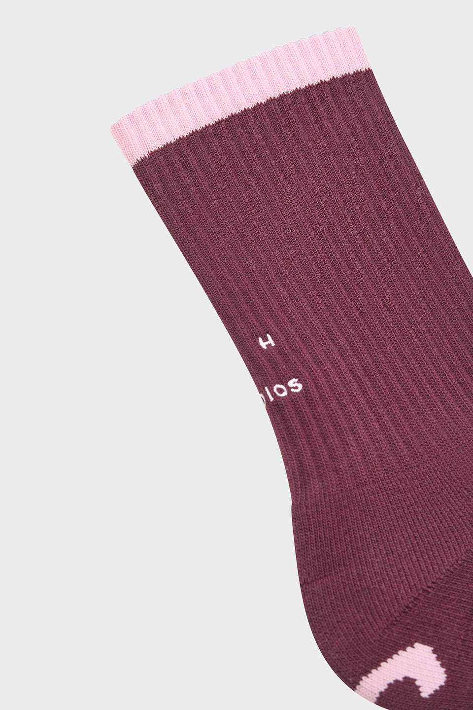 CPH STUDIOS - CPH SOCKS 13 COTTON BLEND BURGUNDY
