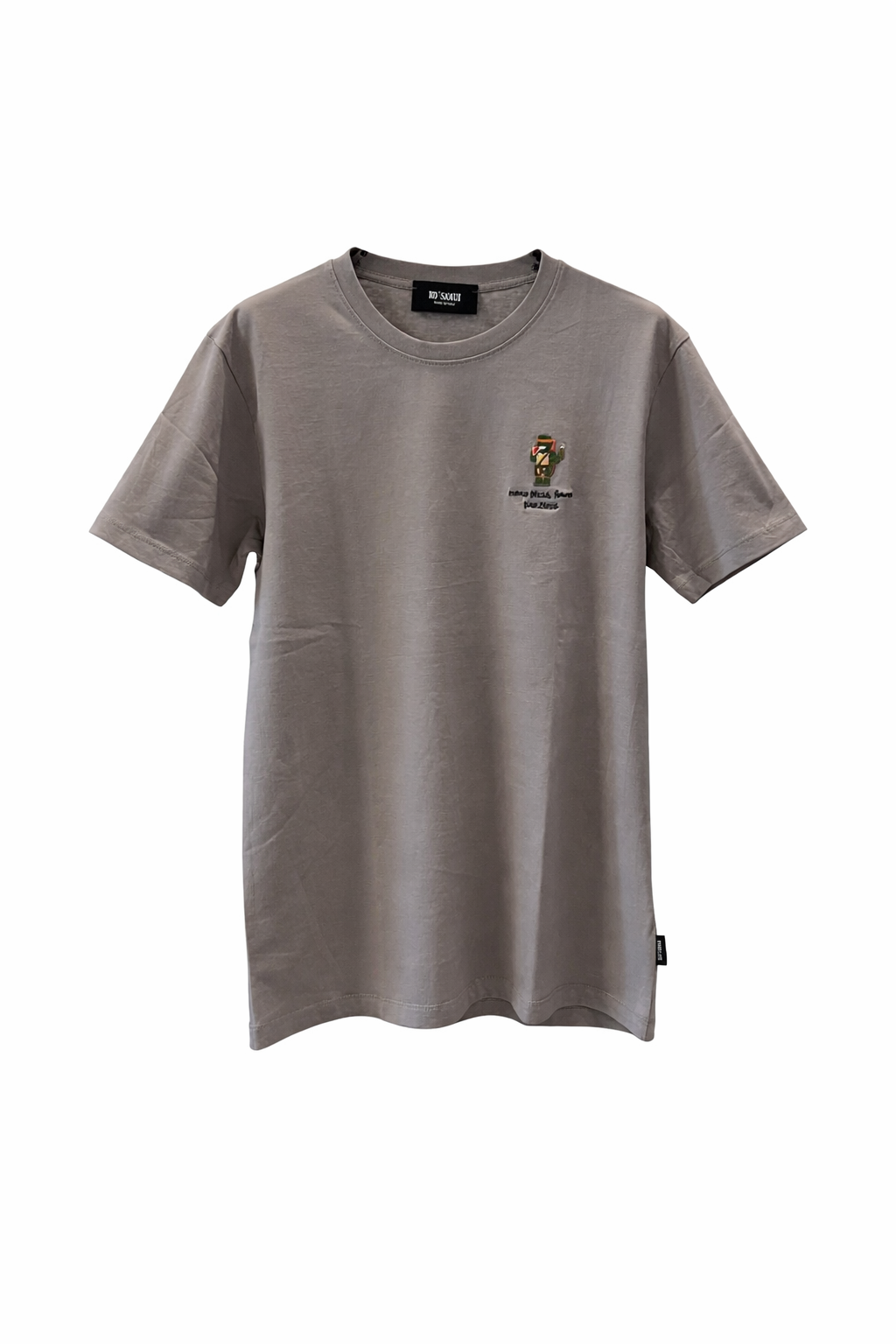 KOSAMUI -T-SHIRT EMBTURT CEMENT