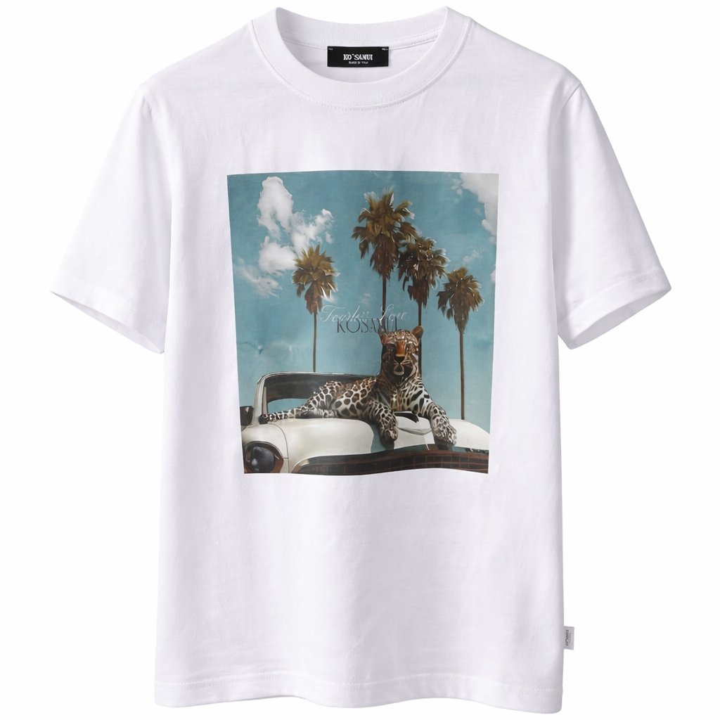 KOSAMUI -T-SHIRT FEARLESS WHITE