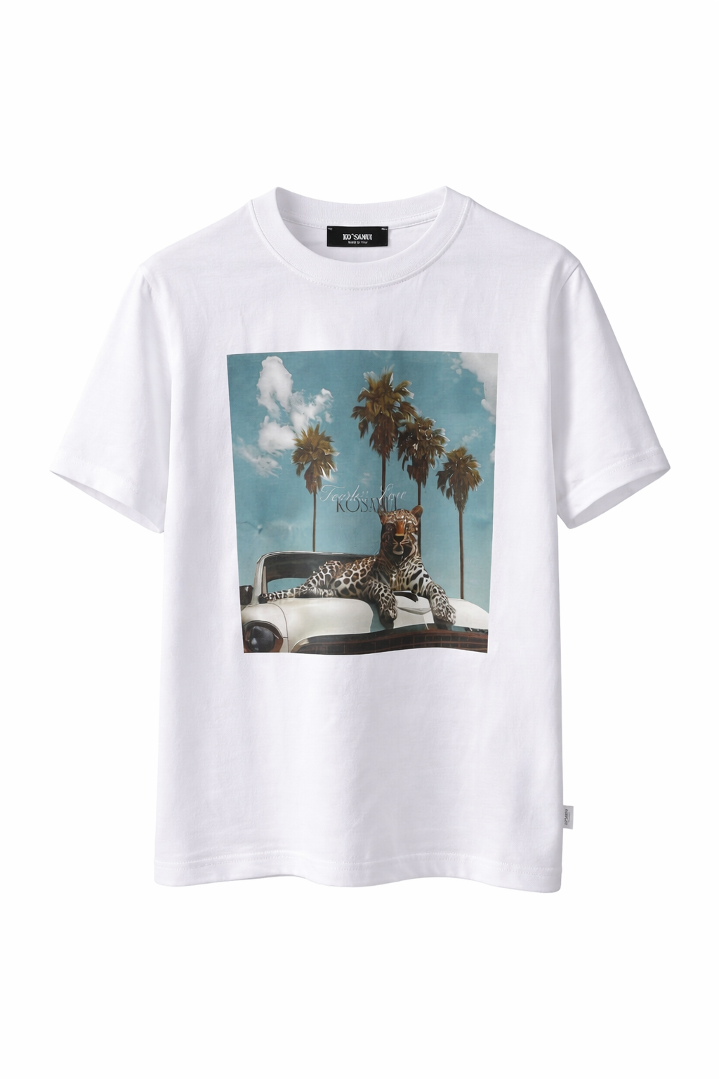 KOSAMUI -T-SHIRT FEARLESS WHITE