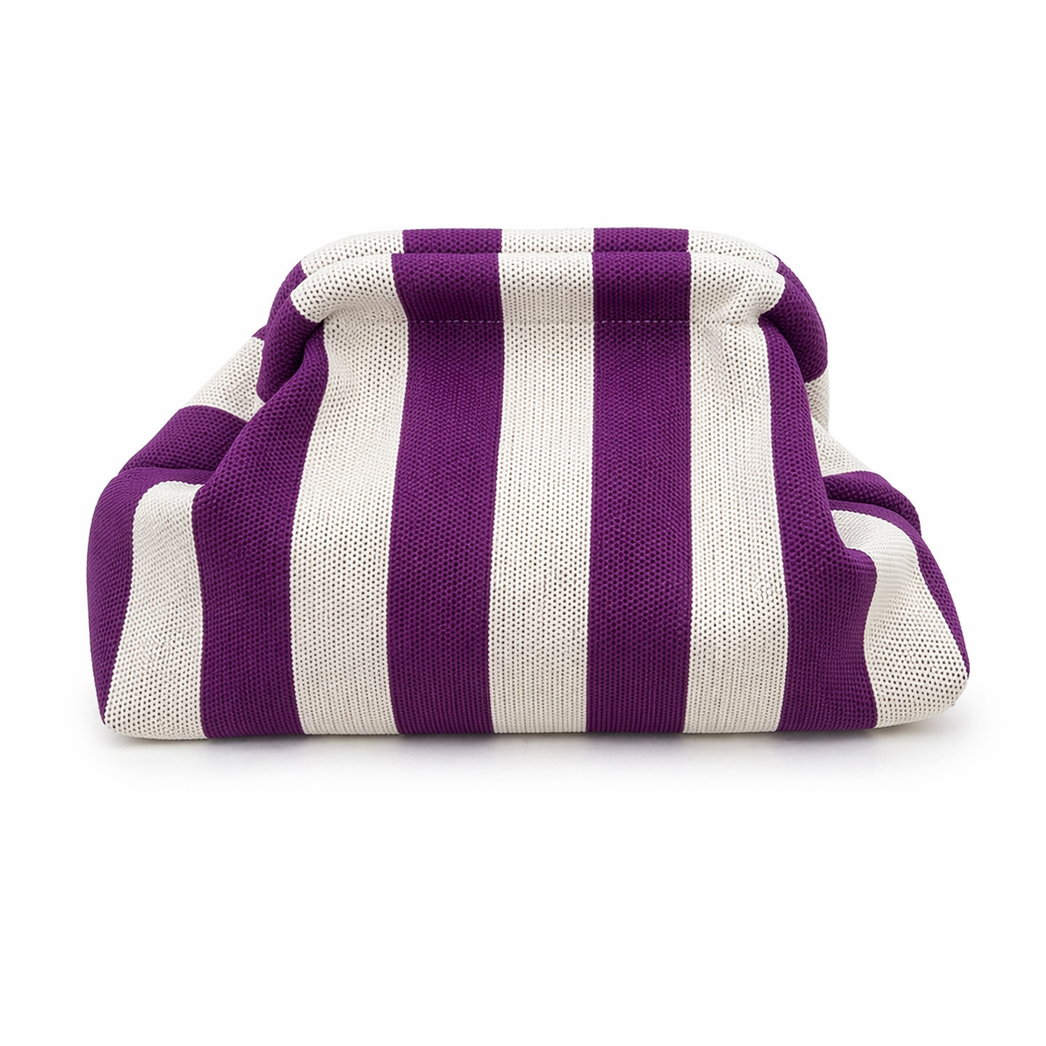 POLO SHOES BAGS - BAG STRIPES VIOLA-PANNA