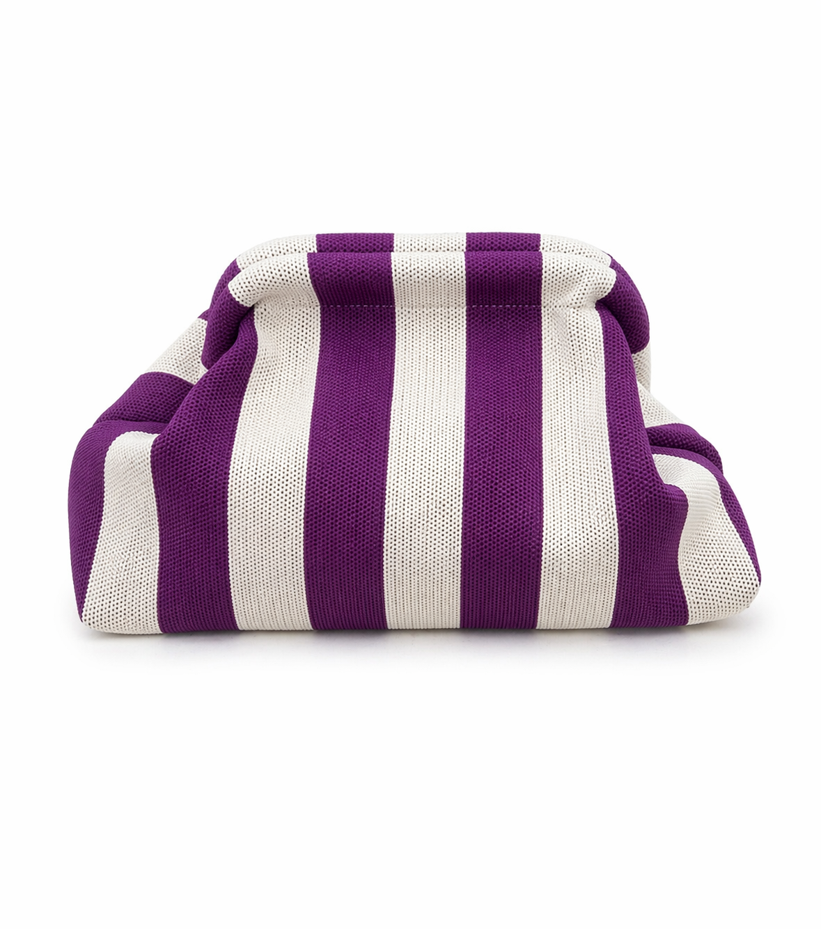 POLO SHOES BAGS - BAG STRIPES VIOLA-PANNA