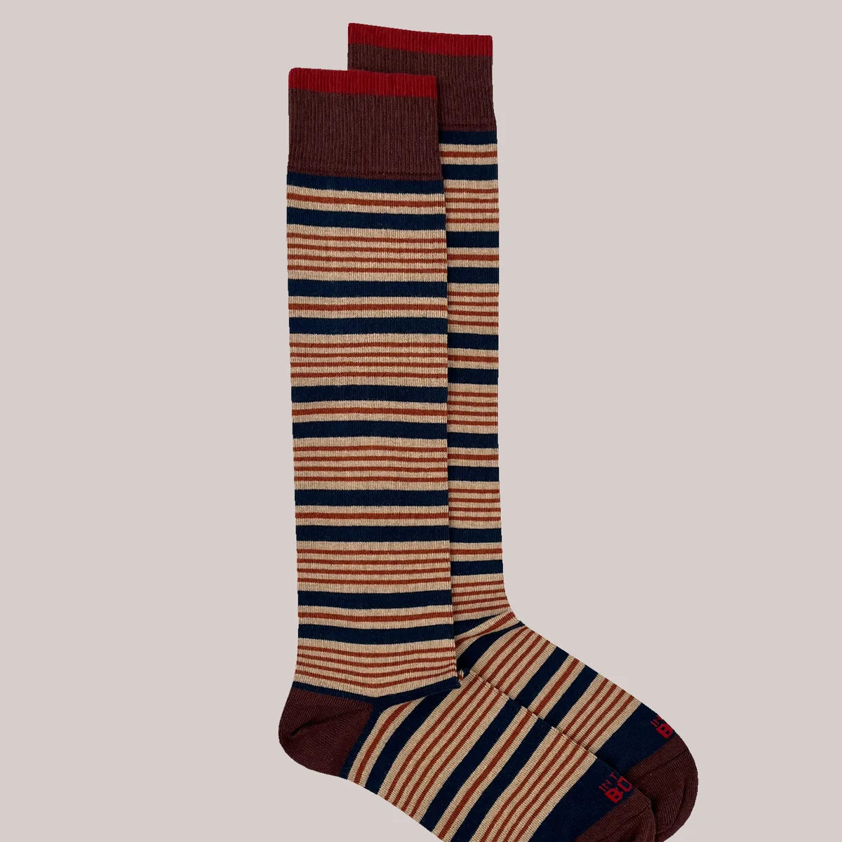 SOX IN THE BOX -CALZE JAPAN STRIPES OTTANIO/MULTICOLOR