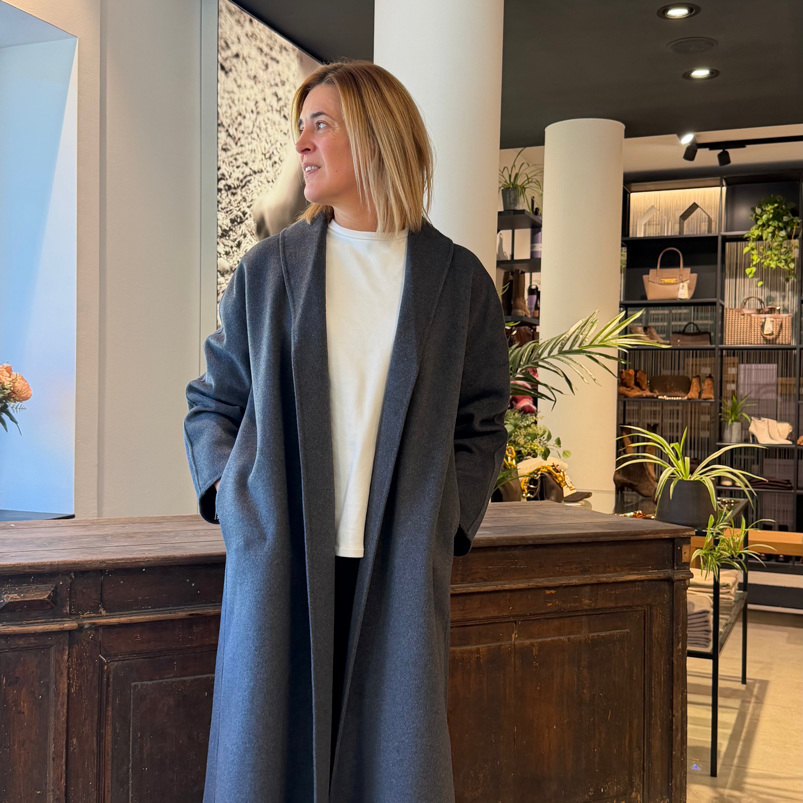 GOA GOA - CAPPOTTO MAXIME GREY