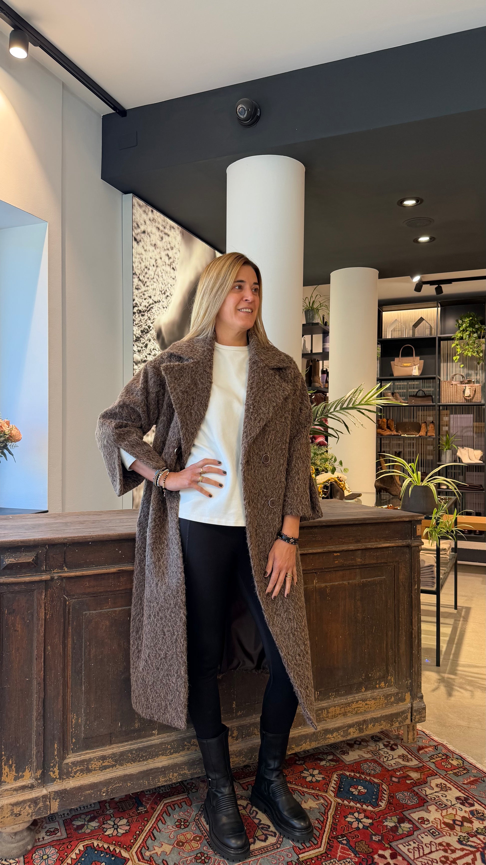 GOA GOA - CAPPOTTO FLORIANA BROWN