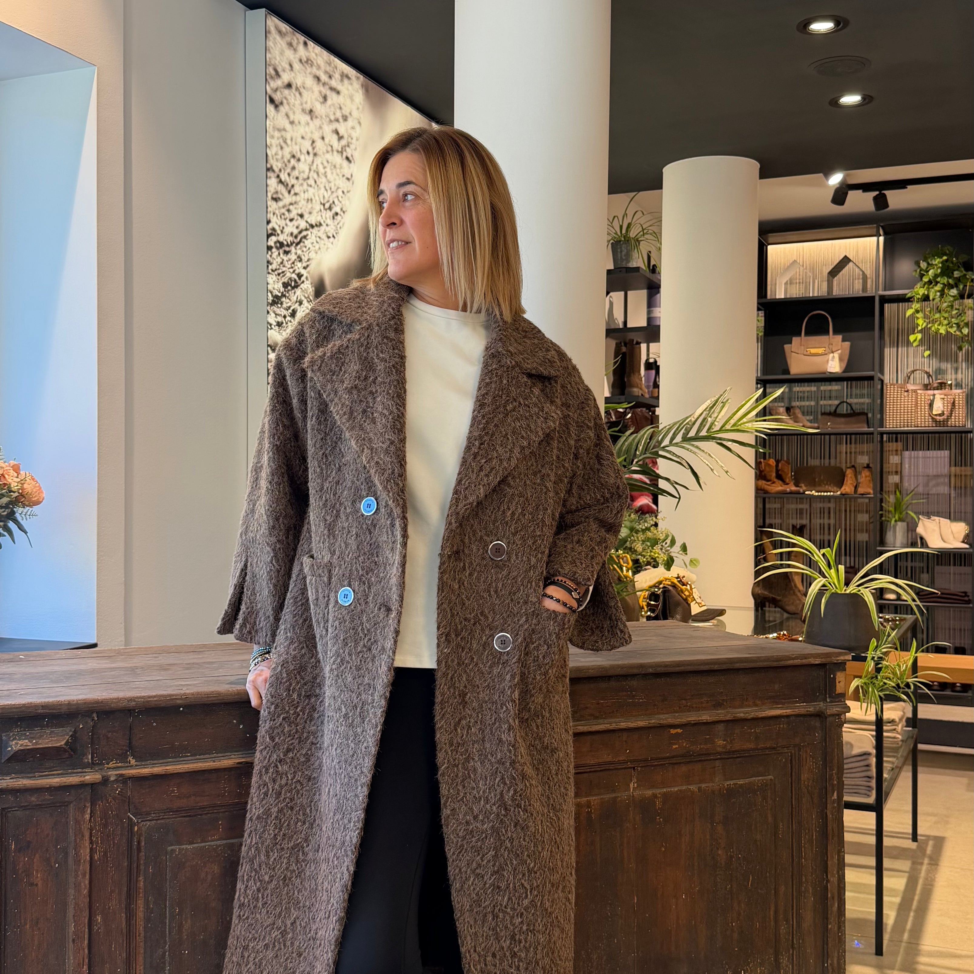 GOA GOA - CAPPOTTO FLORIANA BROWN