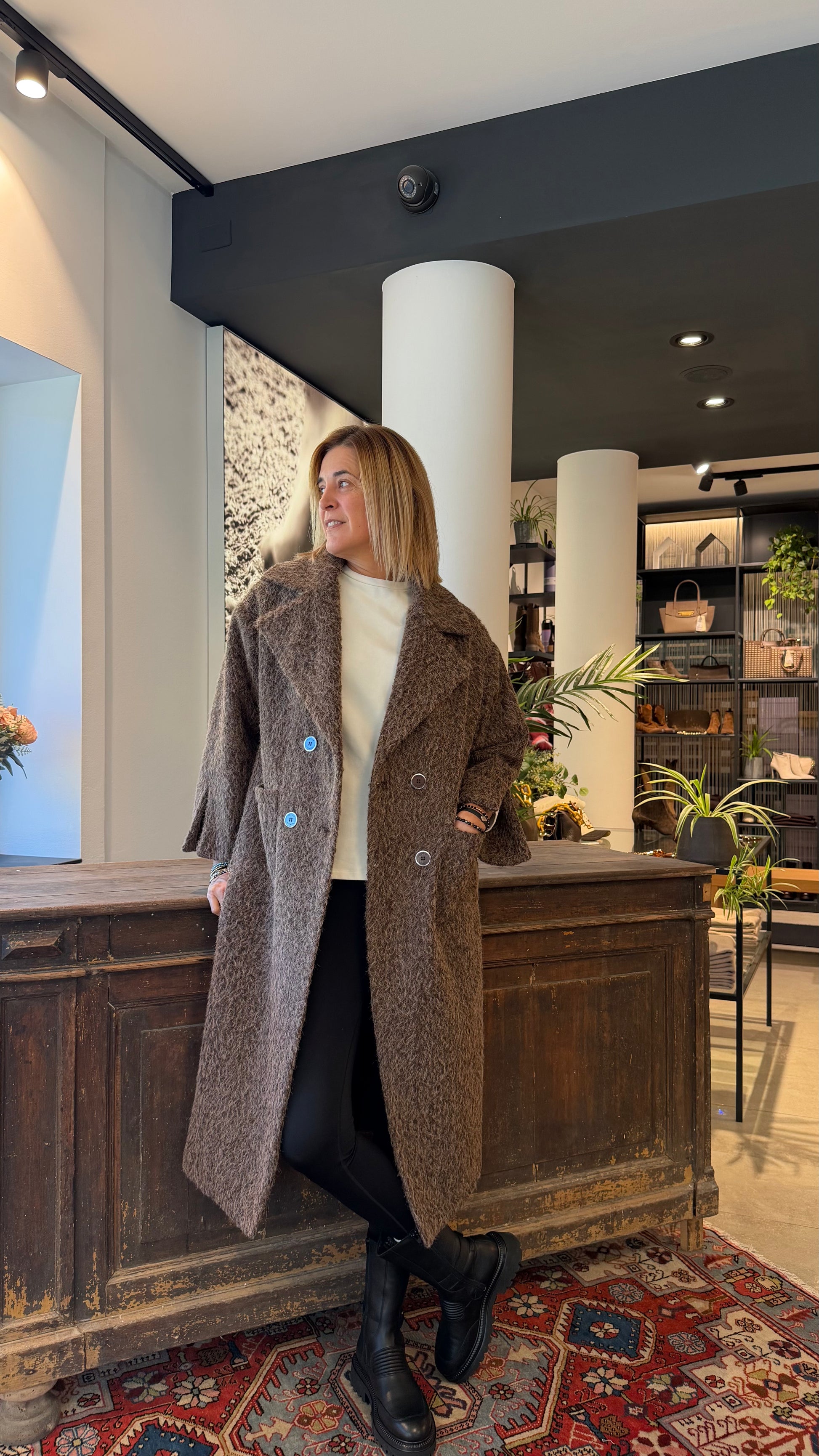 GOA GOA - CAPPOTTO FLORIANA BROWN