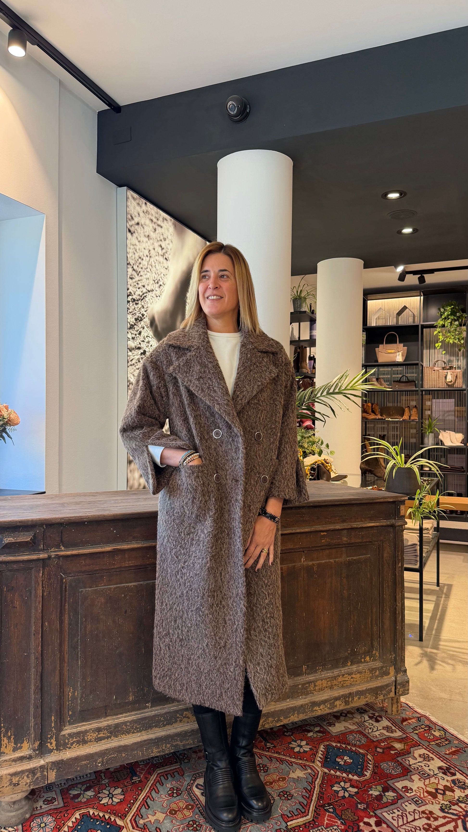 GOA GOA - CAPPOTTO FLORIANA BROWN