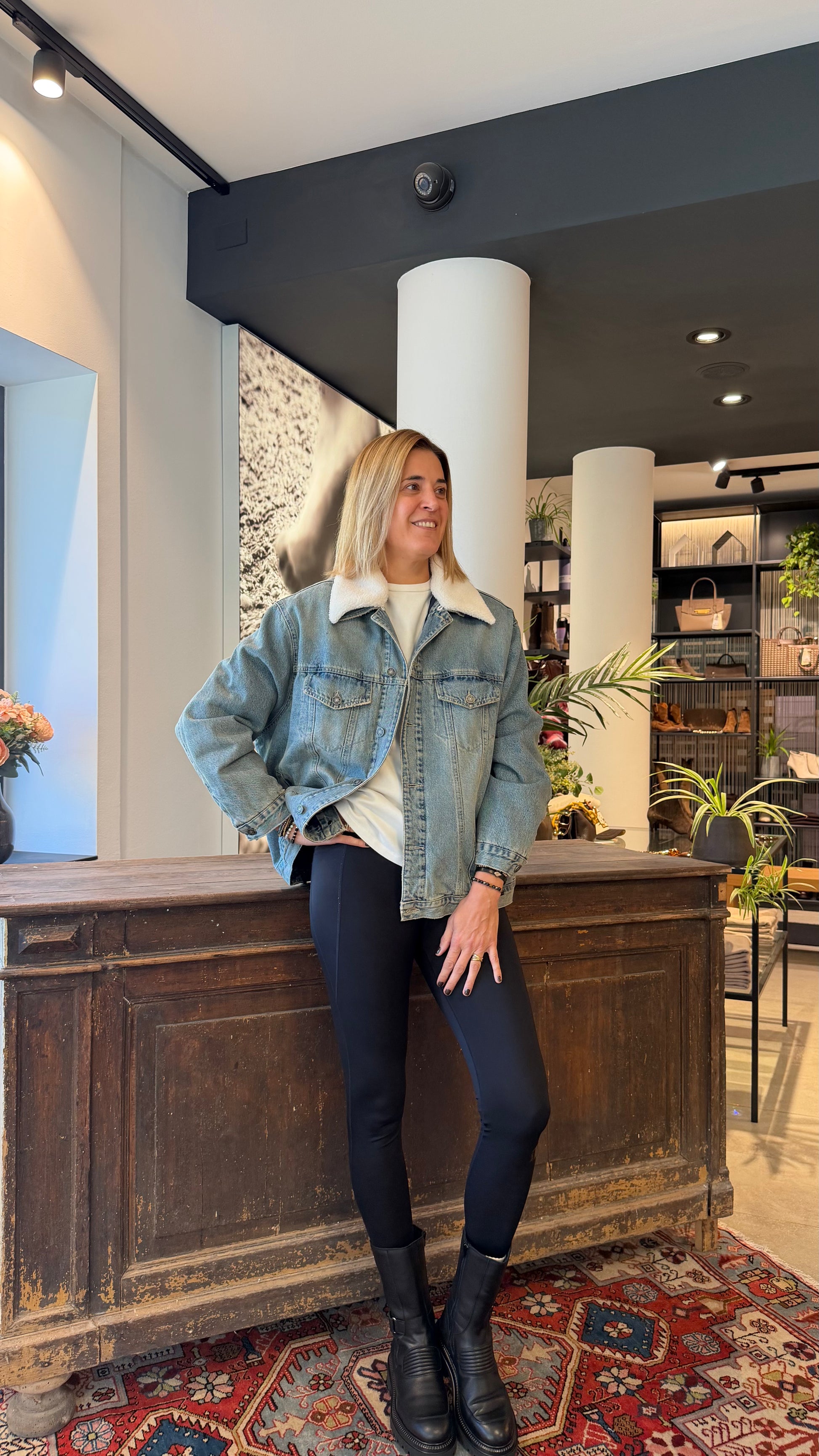 GOD SAVE DENIM - GIUBBINO OVER JEANS TULIPANO 4